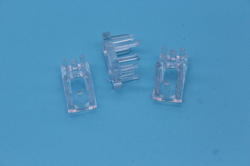 Small Transparent Injection Plastic Connecting Parts