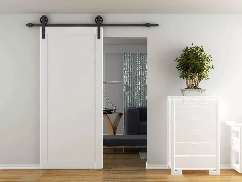 Zhiyuan rail rolling barn door hardware factory for living room-3